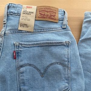 NWT Levi’s 721 High-Rise Skinny